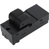 A ABSOPRO Interruttore del finestrino elettrico N. 25401AX600 Interruttore di controllo del finestrino lato guida anteriore sinistro per Nissan Micra 2005-2007 Nero