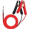 HuaLiSiJi Pinze per Cavi Batteria 12V 24V Pinze e Cavi Batteria con Terminali di Collegamento Rapido 14AWG 30A, per La Ricarica della Batteria O Altri Dispositivi (3m)