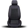 Blueshyhall Coprisedile per auto, massaggiante, traspirante, per auto, auto, ufficio, colore nero