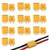 FLY RC 10 Paia Connettori XT-30 Maschio Femmina Bullet Connettori Spine di Corrente, XT30 Connettore Male Female Bullet Connectors Plugs per Batteria RC Auto/Barca/LiPo