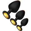 Znnhnn Plug anale # per donne e uomini, set di plug anali con lubrificante, plug anali in silicone, grandi, medi e piccoli, per principianti, donne, uomini e coppie
