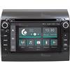 Jf Sound car audio system Autoradio Custom Fit per Ducato 290 Android GPS Bluetooth WiFi Dab USB Full HD Touchscreen Display 7
