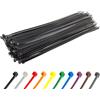 Gocableties - Fascette per Cavi in Nylon 450 mm x 9,0 mm 100 Pezzi nere