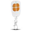 APKLVSR 1 telecomando SCS Sentinel 4 canali 433,92 MHz per cancello e garage, telecomando per cancello Sentinel compatibile con AAM0085, sicuro, durevole e facile da programmare, arancione
