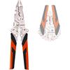 LIUYIDM 12 in 1 Pinza spelafili, Elettricista, Pinze per Elettricista, Wire Stripper, Tester di tensione, Spelafili per cavi, Pinza spelafili per spogliarello, Avvolgimento e colonne di fili