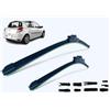 Set Spazzole Tergicristallo Anteriore E Posteriore Per Renault Clio 3 Grandtour (2008-2012) - 24+16+12 Pollici, Parabrezza E Lunotto