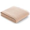 GAMUSI Coperta per divano in cotone, multiuso, per letto, 130 x 180 cm, colore: Beige