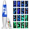 KIKILIVE liquide lamp cambia colore,lampadine lampada di liquide led 17 Cambiamento colore,Luci mobili liquidi & Lampada da Comodino,LED Prendete il telecomando