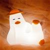 Wixzor Anatra Luce Notturna Bambini 15 RGB Colori, Rumore Bianco Luce Notturna Neonato 8 Suoni Rilassanti Per Dormire Forma Di Anatra Lampada Da Comodino Touch Deco Cameretta Bambina Regalo Per Neonati