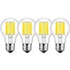 HUAMu Lampadina a LED E27, luce bianca fredda, 12 W, 1200 lumen, lampadina a LED E27, sostituisce lampadina a incandescenza da 100 W, 6500 Kelvin, angolo di diffusione 280°, non dimmerabile, senza