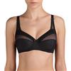 Playtex Reggiseno con Ferretto in Microfibra Femminile Criss Cross Donna x1, Nero, 38/5E