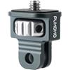 PUKOKO Adattatore per Action Camera Compatibile con Insta360 e DJI Osmo | Supporto di montaggio in lega di alluminio con attacco 1/4 per GoPro, ideale per treppiede, selfie stick, casco e sport