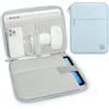 Dadanism 9-11 Pollici Tablet Borsa Imbottita per iPad (A16) 11, iPad Air 11 M4/M3, iPad Pro 11 M5/M4, iPad 10a Gen/Air 5 10,9, iPad 9/8/7a Gen 10,2, Galaxy Tab A11+ 11, Tab M11 11, Blu Latte