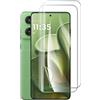 Silsewip Pellicola Protettiva Idrogel per Motorola Edge 60 Fusion, 2pcs alta sensibilità flessibile TPU protettivo Flim (vetro non temperato)