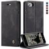 Ottcooed Cover per iPhone SE 2022/2020/ iPhone 8 / iPhone 7 Custodia, Cover Pellicola a Libro Portafoglio in Pelle Porta Carte Protettiva Slot per Scheda Flip Case con iPhone SE 2022/2020, Nero