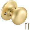 Design House 726950 Cambridge - Pomello per porta, colore: Oro satinato