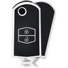 OFFCURVE Cover Chiavi Custodia Chiave Copri Chiavi Copri Telecomando Adatto per Mazda 2 3 4 5 6 M2 M3 M4 M5 M6 CX3 CX5 CX7 CX9 MX3 MX5 MX6