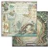 Carta Scrap Herbarium Silvae ponte Stamperia