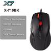 TECNOLOGIA A4 Mouse da gioco Oscar A4TECH X7 X-710BK, 2000 DPI, 1000 HZ, ruota 4D, memoria integrata 160 K, editor mouse Oscar, driver gratuito