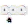 LIAN LI Dissipatore A Liquido Lian Li HYDROSHIFT II LCD-C 360TL ARGB 360mm Bianco