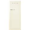 SMEG FRIGORIFERO SMEG FAB28RCR6, Capacità netta totale 270 l, Rumorosità: 35 dB(A), Dimensioni: L 60,1 cm A 153 P 72,8 cm, Beige, Classe C