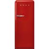 SMEG FRIGORIFERO SMEG FAB28RRD6, Capacità netta totale 270 l, Rumorosità: 35 dB(A), Dimensioni: L 60,1 cm A 153 P 72,8 cm, Rosso, Classe C