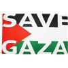 AZ FLAG Bandiera Palestina Save Gaza 150x90 cm Poliestere 100D 2 Occhielli