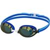 Speedo Vanquisher 3.0 Mirror Occhialini per Unisex Bambini, Cobalt Pop, Cobalt, Gold Mirror, One Size