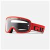 GIRO TOP Maschera Tempo Red Clear Lens 21
