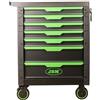 JBM Serie 489 - Carrello a 7 Cassetti 276 Utensili CrV Inclusi