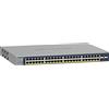 NETGEAR Switch Smart Gigabit Ethernet PoE a 52 porte (GS752TPP) - Gestito, gestione cloud Insight opzionale, 48 PoE+ @ 760W, 4 SFP 1G, montaggio desktop o rack, protezione a vita