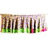 Vintage Mini gonne 21" lunghe vintage Sari Magic Wrap gonne multicolore bohemien hippie