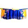 Vintage Mini gonne 21" lunghe vintage Sari Magic Wrap gonne multicolore bohemien hippie