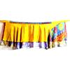 Vintage Mini gonne 21" lunghe vintage Sari Magic Wrap gonne multicolore bohemien hippie