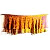 Vintage Mini gonne 21" lunghe vintage Sari Magic Wrap gonne multicolore bohemien hippie