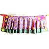 Vintage Mini gonne 21" lunghe vintage Sari Magic Wrap gonne multicolore bohemien hippie