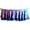 Vintage Mini gonne 21" lunghe vintage Sari Magic Wrap gonne multicolore bohemien hippie