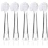 KOPBTBOY Bambini Testine di Ricambio per Seago Spazzolino Elettrico SG513/SG977 /SGEK6/DT-K6/DT-BB1, 5pc Spazzolino Elettrico per Bambini Testine di Ricambio per Seago