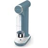 Smeg, Gasatore Acqua Frizzante SKC01SBM, con Manopola di Controllo Gasatura e Vassoio Raccogligoccia, Bottiglia da 800 ml, Cilindro CO2 Non Incluso, Storm Blue Matte