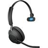 Jabra Cuffie riduzione del rumore wireless con microfono Jabra Evolve2 65 MS Mono - Nero - refurbished