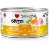 DISUGUAL CANE CUBES ADULTO TACCHINO, ARROSTO DI MAIALE & PISELLI LATTINA 150 GR