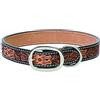 Weaver Pet Weaver Leather Collare per Cani con Lavorazione Floreale, 1,9 x 33 cm