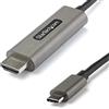 StarTech.com Cavo adattatore USB-C HDMI 4K 60Hz da 1m, Convertitore video type C a HDMI per monitor/display DP 1.4 Alt mode (CDP2HDMM1MH)