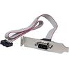 StarTech.com Piastra seriale per porte a basso profilo 0,4 m (PLATE9M16LP)