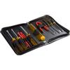 StarTech.com Kit attrezzi per computer da 11 pezzi, Kit di strumenti di riparazione per PC con custodia in vinile con cerniera (CTK200)