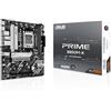 ASUS PRIME B850M-K, Scheda Madre AMD micro-ATX, 8+2+1 Fasi di Alimentazione, Slot DDR5, PCIe 5.0, 2 Slot M.2, Ethernet Realtek 2.5Gb, DisplayPort, HDMI, USB-A da 10Gbps e USB-C da 5Gbps, Aura Sync