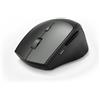 Hama, MW-600 Mouse Wireless USB-C USB-A 6 Tasti Mouse ottico silenzioso 1000/1500/2000/2400 DPI Multi Device Mouse Nero