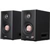 Edifier Altoparlante da studio attivo MR5, monitor Hi-Res a 3 vie, 110 Watt + tri-amped crossover|XLR, TRS, RCA + AUX|LDAC Wireless 24 bit/96 kHz|ConneX-App|EQ + regolatore frontale, 2 colori (nero)