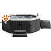 Intex Pure SPA Bubble & Jet Massage Deluxe Ottagonale 6 Posti (213x213x71cm) Piscina Idromassaggio Art. 28462 - SPA Massage Deluxe (213x213x71cm)