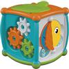 Clementoni Baby Peekabo Activity Cube, Gioco Prima Infanzia per Bambini 10-36 Mesi, Made in Italy, Linea Play for Future, Stimola Motricità Fine e Favorisce la Relazione Causa-Effetto, 17672